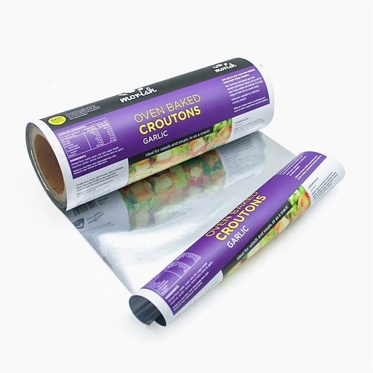 Custom Printed Roll Stock Film Packaging