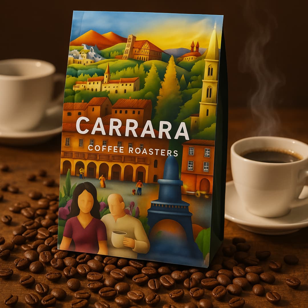 Custom Size Flat Bottom Bags for Coffee 