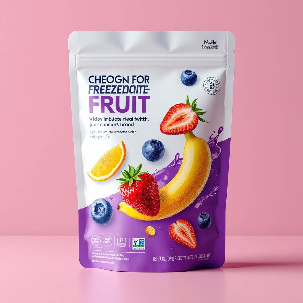 Individually Organic Dried Fruit Food Packaging Bag