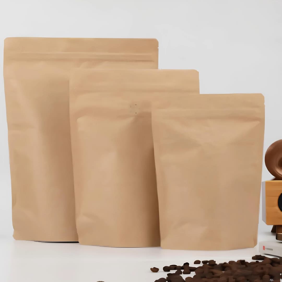 Resealable Stand Up Pouch Bags Doypack Packaging With Zip-Lock