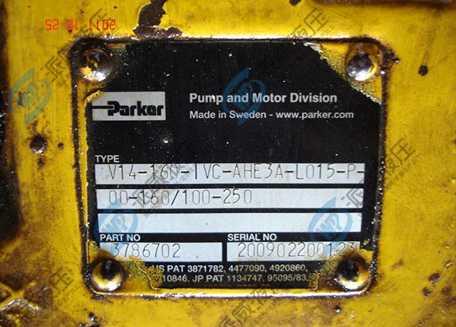 Parker派克V14-160液压马达维修零件图 Parker派克V14-160液压马达维修零件图