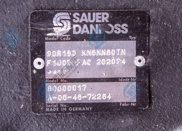 Danfoss_丹佛斯90R180液压泵维修零件图