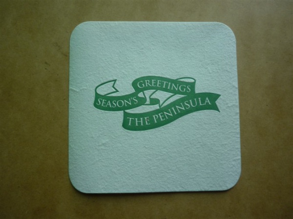 tissue coaster