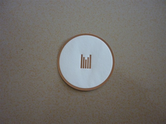 tissue coaster