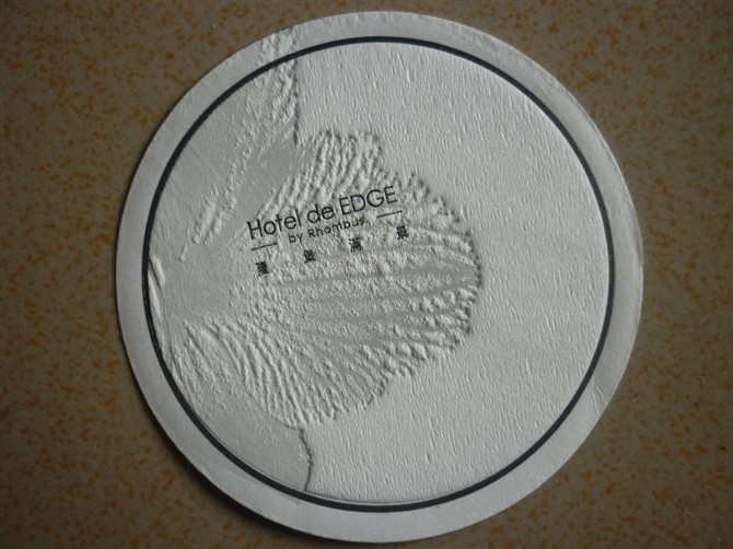 tissue coaster