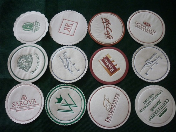 tissue coaster