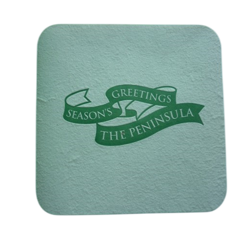 tissue coaster