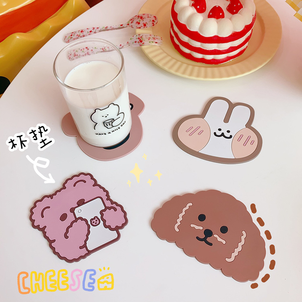 Absorbent paper coaster