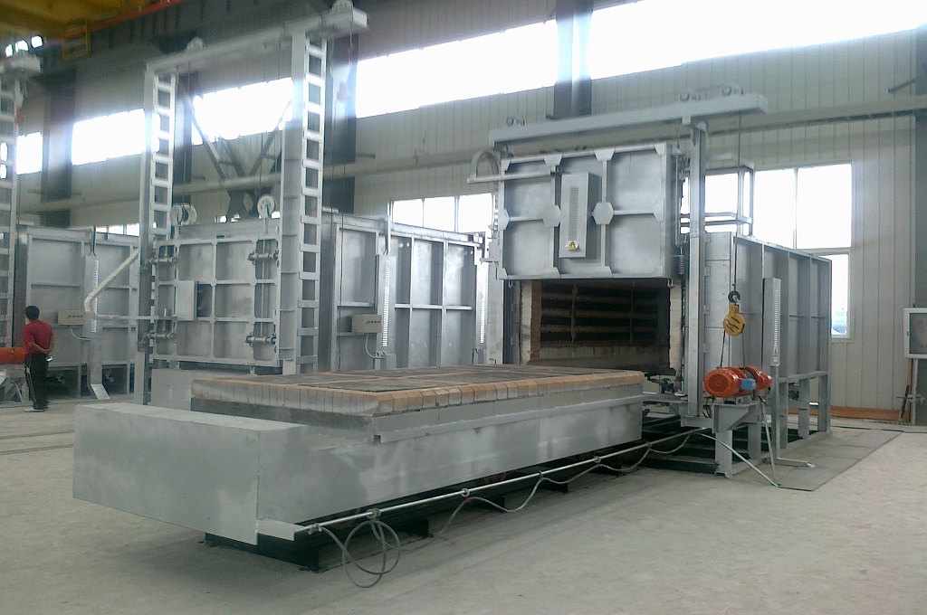 Bogie-hearth Resistance Furnace