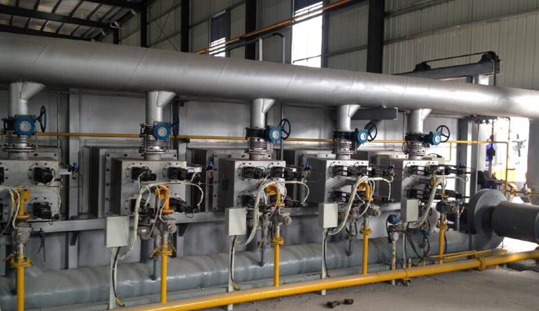 Regenerative heating furnace