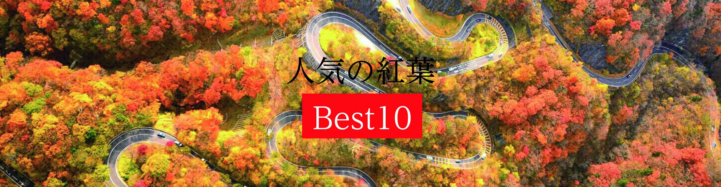 日本紅葉名景Best10
