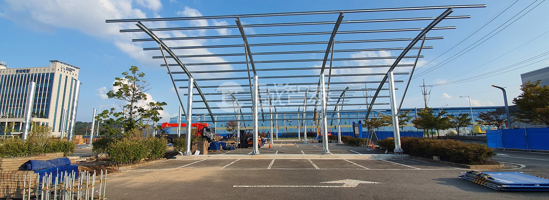 Korea - Carport（BIPV）