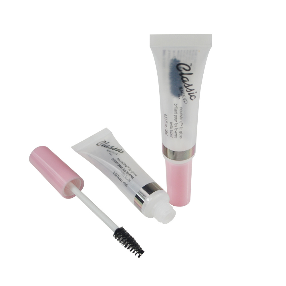 8ml 10ml 12ml 15ml cosmetics packaging eyelash curling empty mascara packaging tube with mascara brush wand