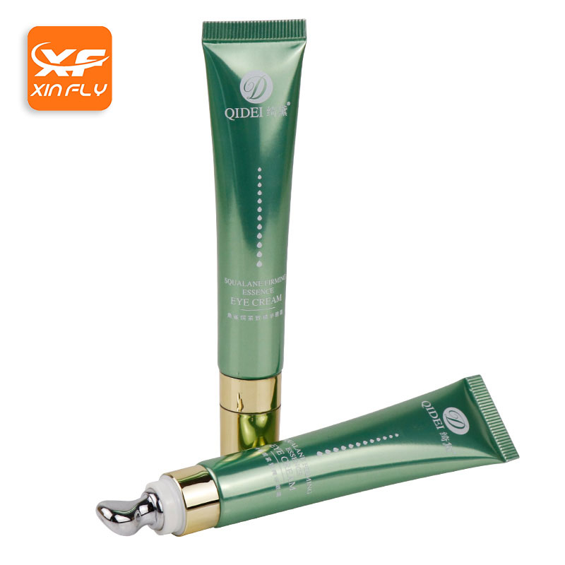 D19 15ml Custom Print Soft Luxury Massage Metal Applicator Eye Cream Tubes For Plastic Packaging
