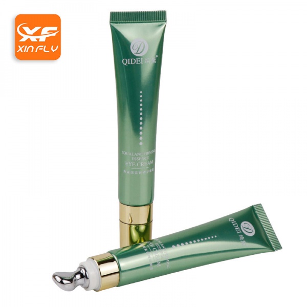 D19 15ml Custom Print Soft Luxury Massage Metal Applicator Eye Cream Tubes For Plastic Packaging