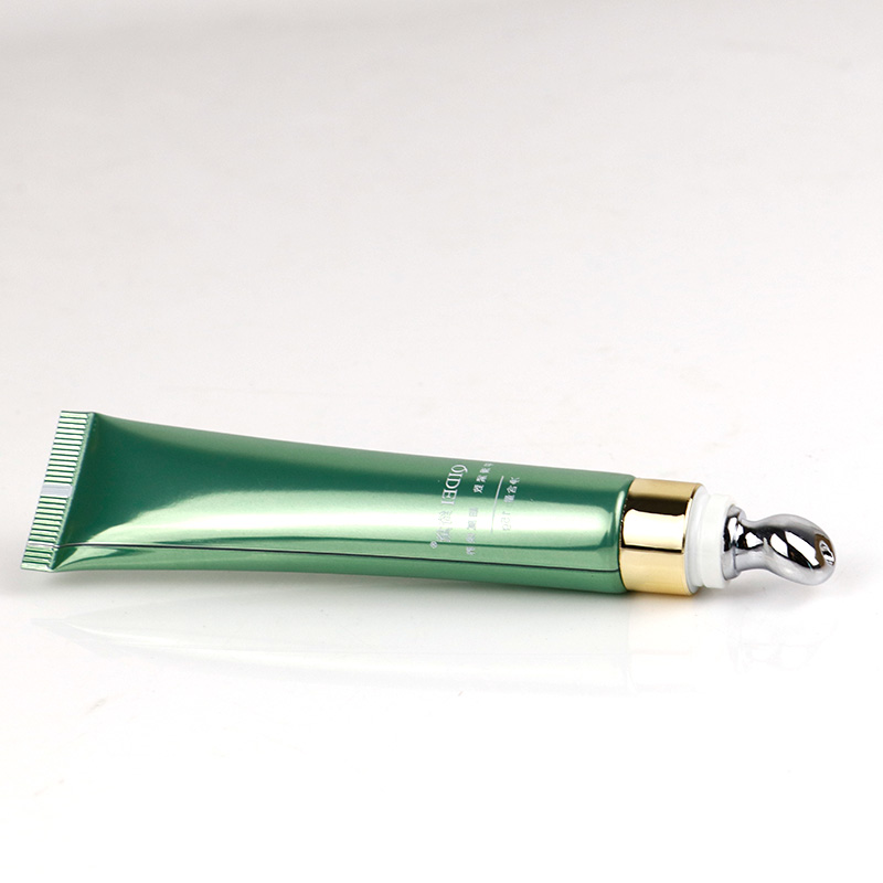 D19 15ml Custom Print Soft Luxury Massage Metal Applicator Eye Cream Tubes For Plastic Packaging