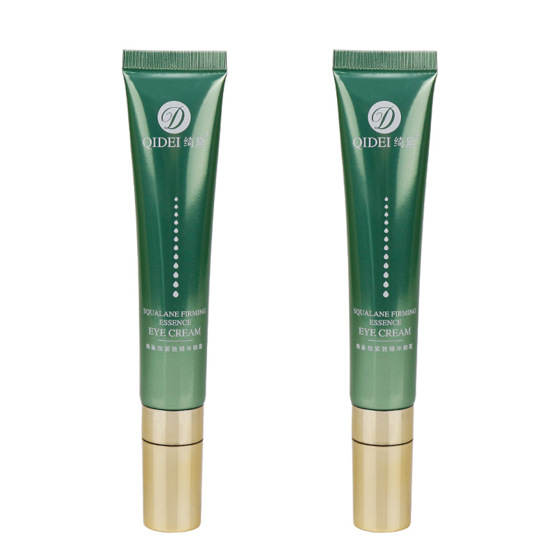 D19 15ml Custom Print Soft Luxury Massage Metal Applicator Eye Cream Tubes For Plastic Packaging