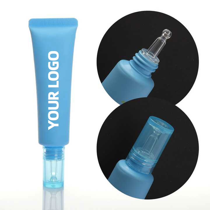 Manufacturer Oem/Odm Customized Soft Plastic Skin Cream Lotion Pe Empty Tube Cosmetic Packaging Composite Nozzle Tubes