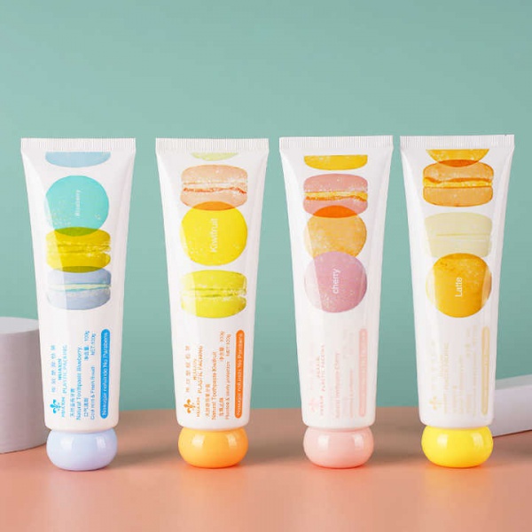 100g Cosmetic Plastic Cream Soft Plastic Tube Laminated Soft Plastic Toothpaste Tube Packaging With Screw Lid