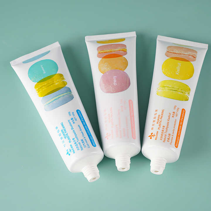 100g Cosmetic Plastic Cream Soft Plastic Tube Laminated Soft Plastic Toothpaste Tube Packaging With Screw Lid