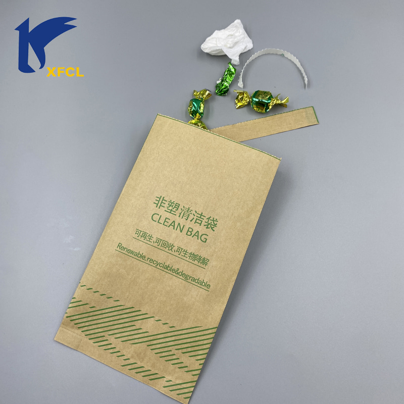 清洁垃圾袋 环保降解非塑纸包袋