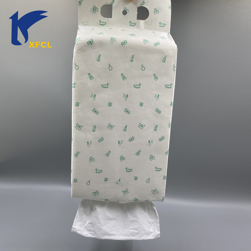 挂式抽纸巾 环保降解非塑纸包袋