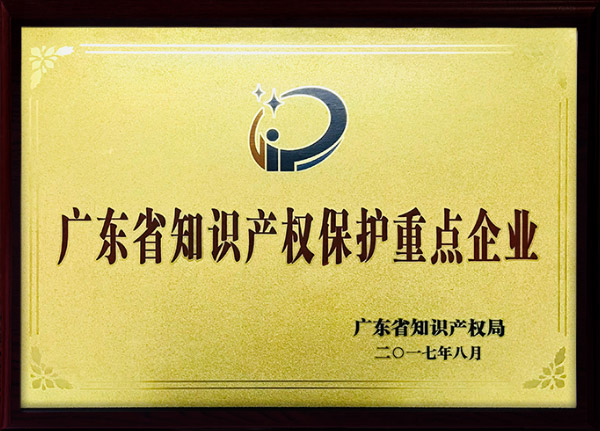 广东省知识产权保护重点企业