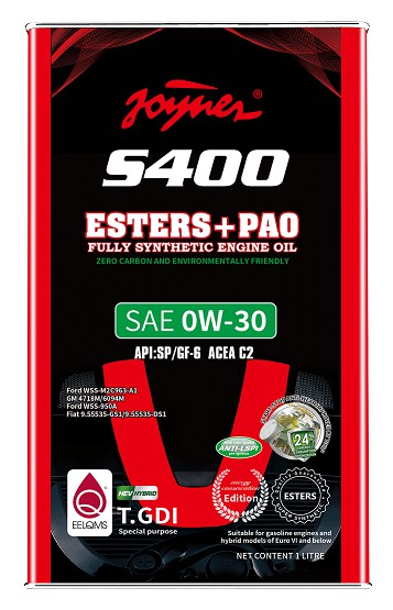 Ester + PAO fully synthetic engine oil-S400