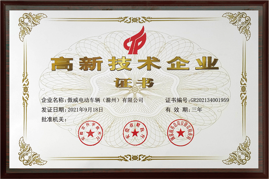 高新技术企业