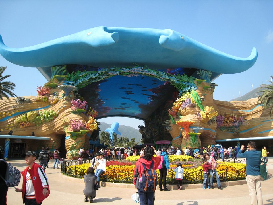 长隆魔鬼鱼-大型模具 Chimelong Manta Ray - Large Mold