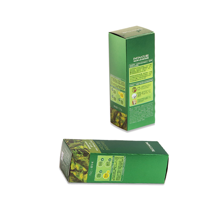Custom Packaging Boxes With Frost Surface Essential Paper Package Boxes Printing Recyclable Paper Box Printing