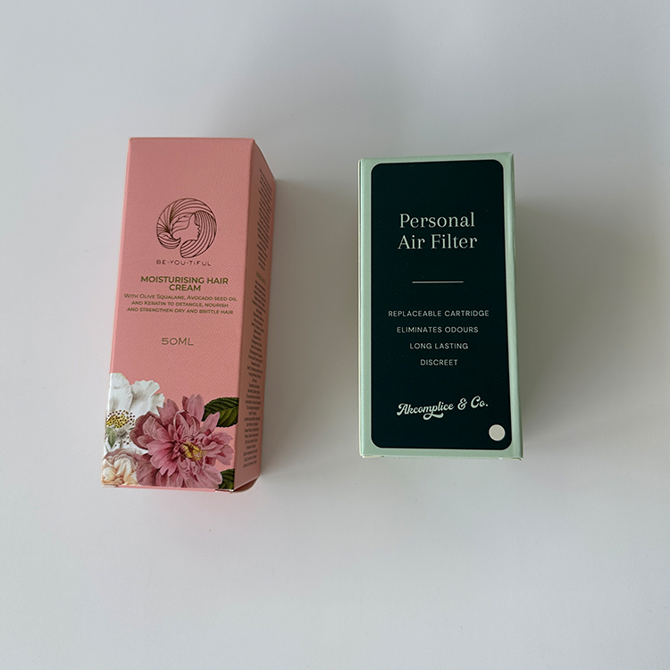 Custom Cosmetic Boxes Custom Art Paper Packaging Box Hair Extensions Package Box Printing