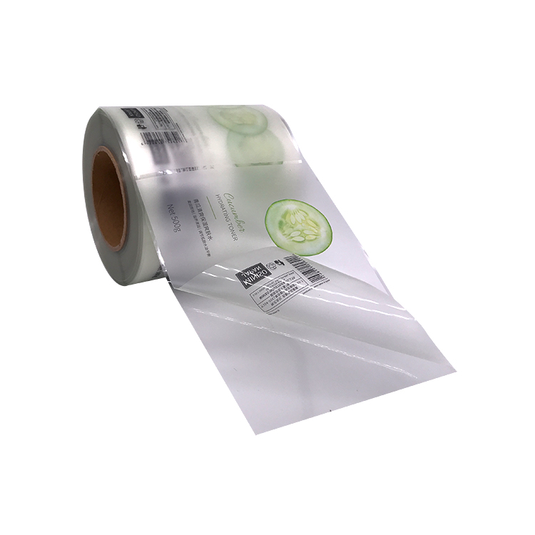 PP Private Clear Label For Cosmetic Bottle Clear Cosmetic Label Transparent Vinyl Sticker Cosmetic Transparent Sticker