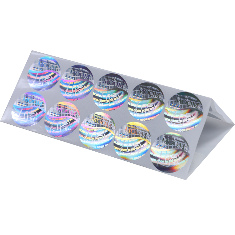 Custom Anti Counterfeit Hologram Sticker Rainbow Holographic Sticker Hologram Laser Label Rainbow Holographic Label