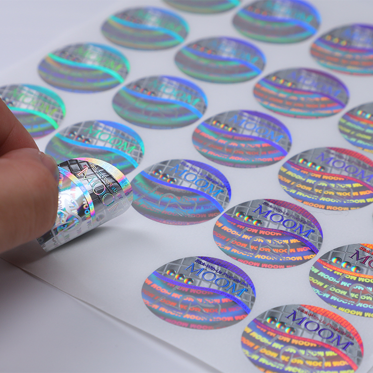 Custom Anti Counterfeit Hologram Sticker Rainbow Holographic Sticker Hologram Laser Label Rainbow Holographic Label