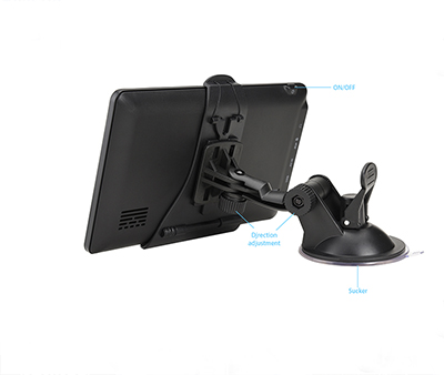 Classical design 7inch gps navigation