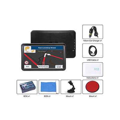 Truck Caravan Bus 9inch Sunshade GPS Navigation