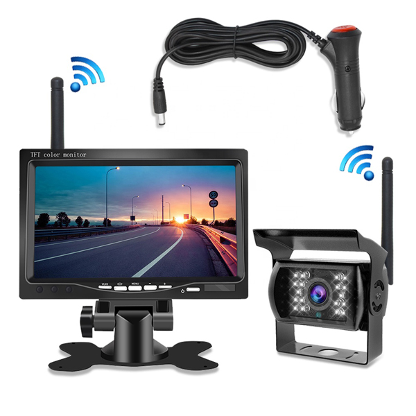 Wireless 7inch Monitor with Waterproof IP67 Camera for Truck,Bus,Tailer,HGV