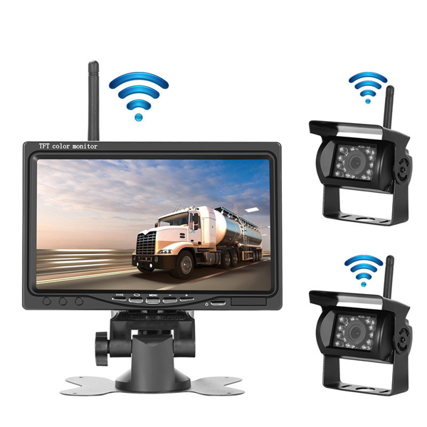 Wireless 7inch Monitor With TWO Cameras