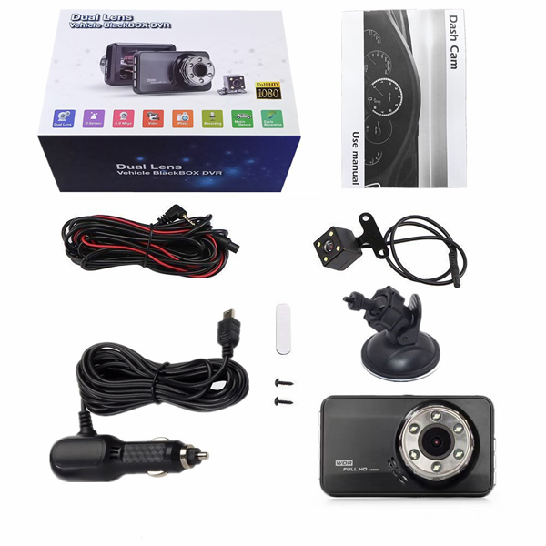 3.0inch Car Dash Camera with Reverse Camera