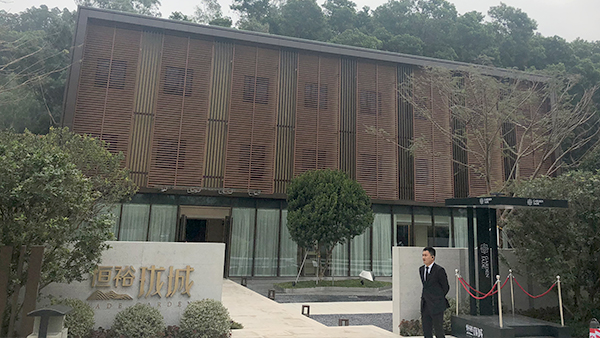 龙岗恒裕珑营销中心改造工程