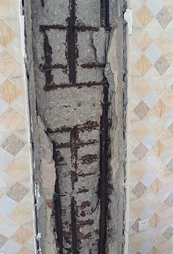 钢筋混凝土结构生锈腐蚀加固工程