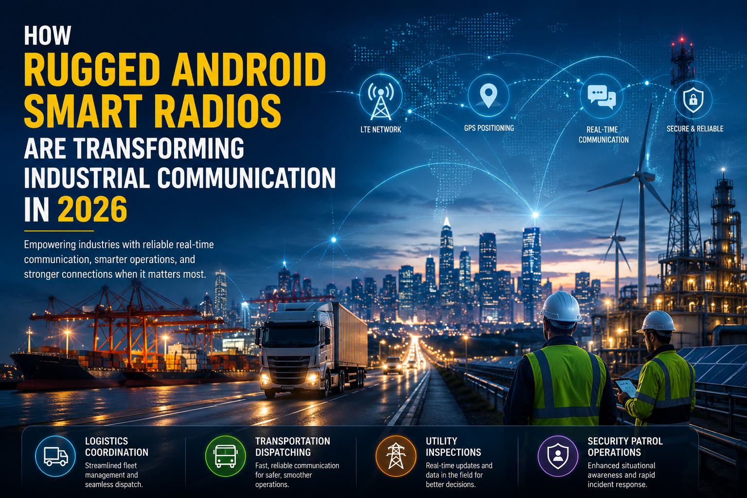 How Rugged Android Smart Radios Are Transforming Industrial Communication