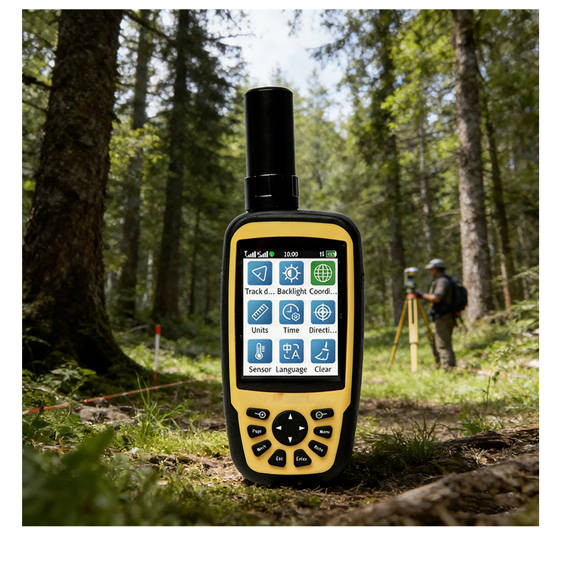 High-Precision RTK GNSS Handheld Device for Surveying and Mapping