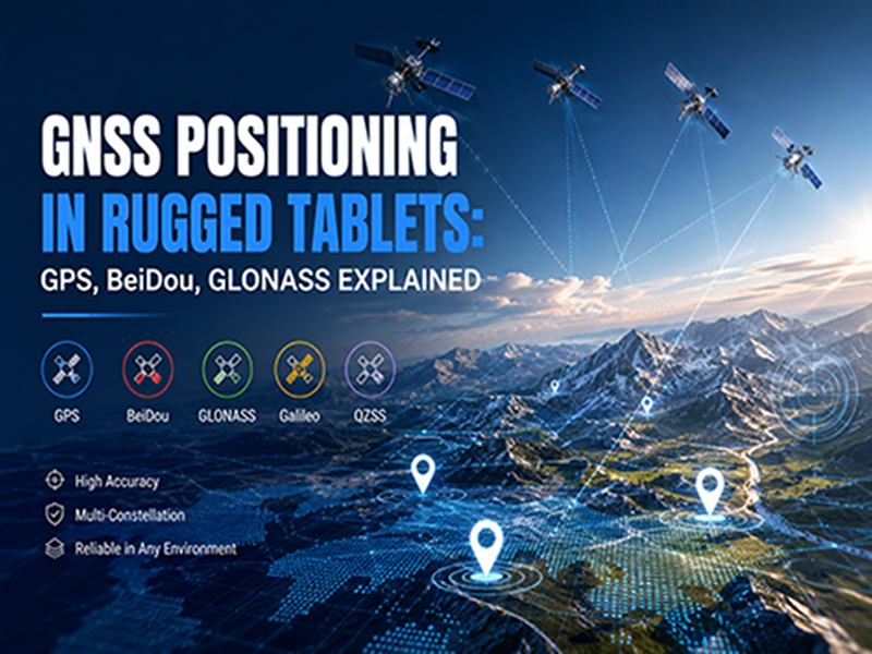 GNSS Positioning in Rugged Tablets: GPS, BeiDou, GLONASS Explained