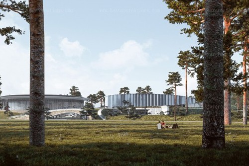 BestarCreations 3D renderings for ‘Impression TaiChi theater’-a project initiated by famous film director Zhang Yimou 