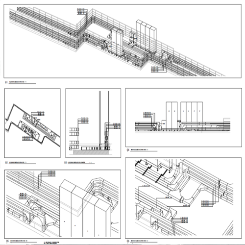 BIM shop drawing(Electromechanical