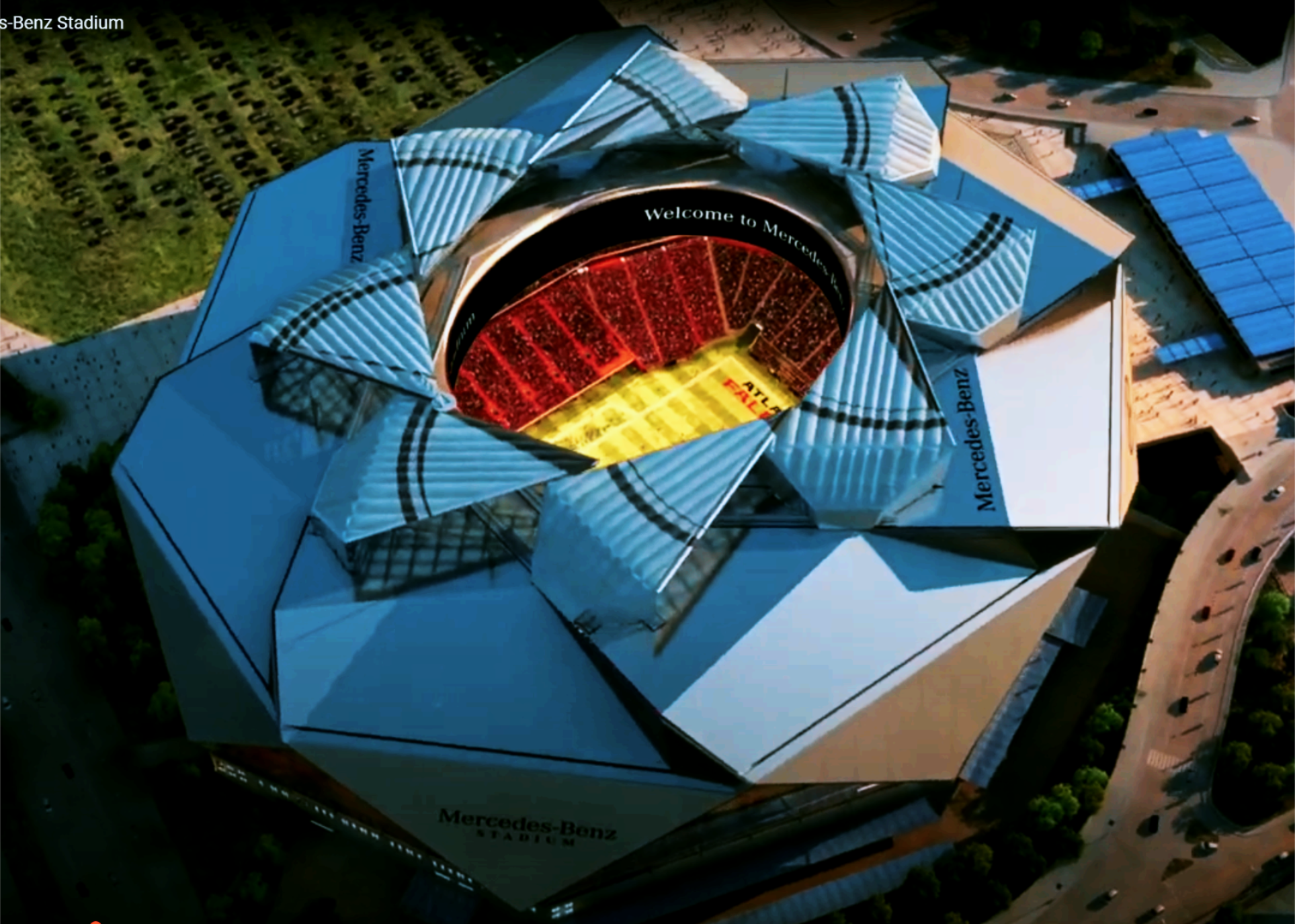 New Mercedes-Benz Stadium