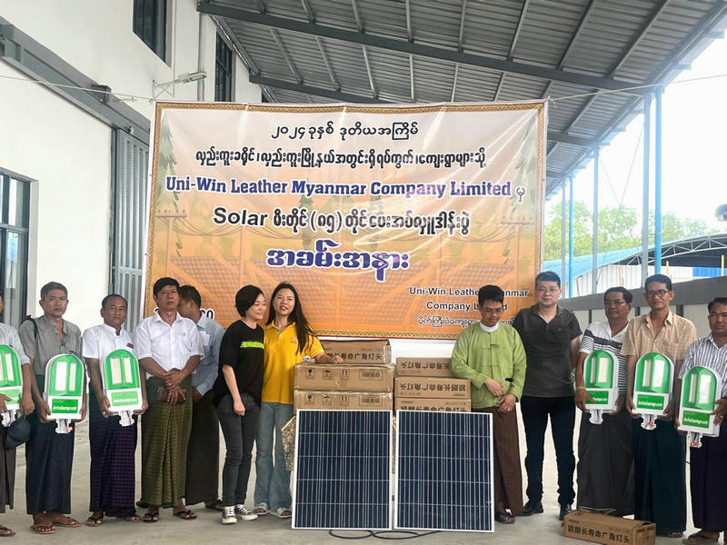 Donating Solar Streetlights, Lighting the Path to Safety