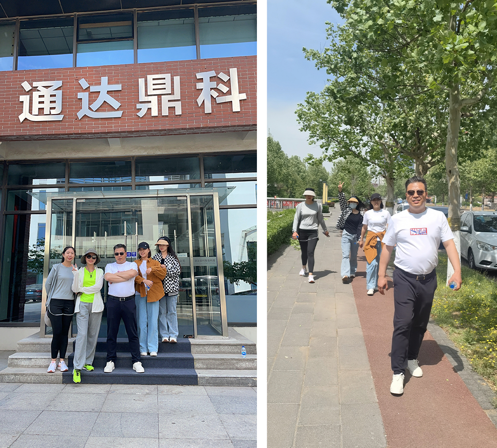 通达鼎科举办2025年春季拓展活动------活力五一·健步同行
